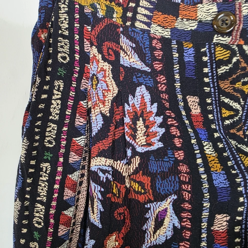 Farm Rio Aztec Print boho Pants - Picture 8 of 14